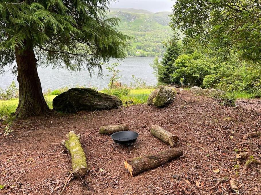 Waterside 3 Bed Cottage, Hot Tub, Sauna, Pvt Beach Arrochar Exteriör bild