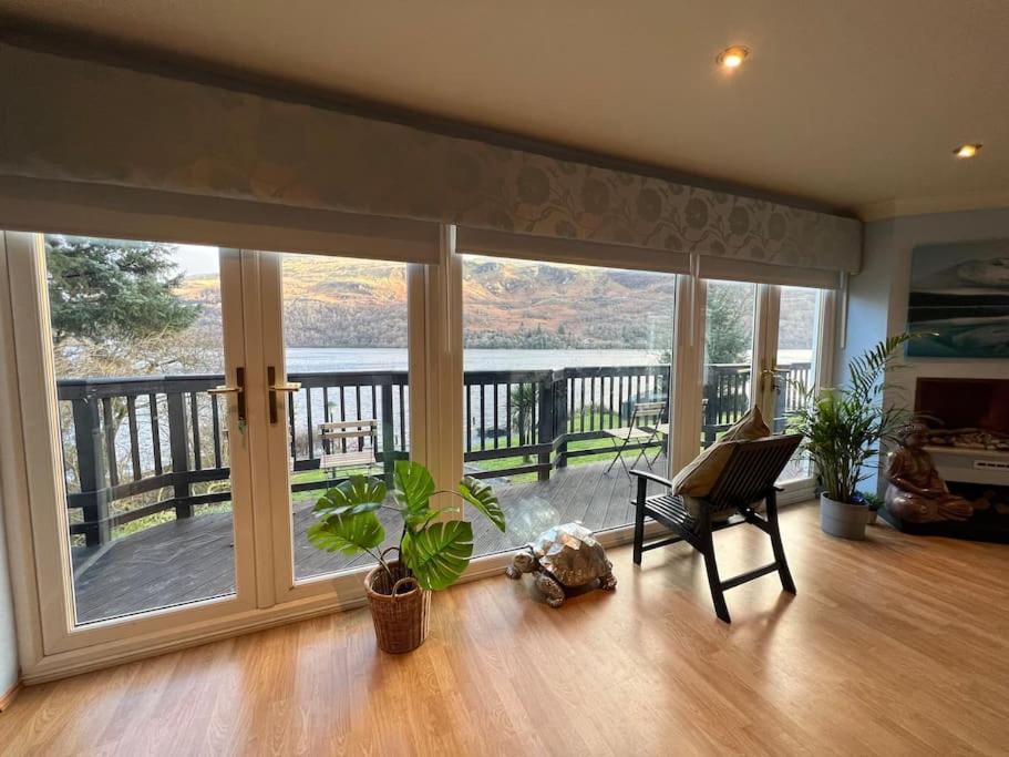 Waterside 3 Bed Cottage, Hot Tub, Sauna, Pvt Beach Arrochar Exteriör bild