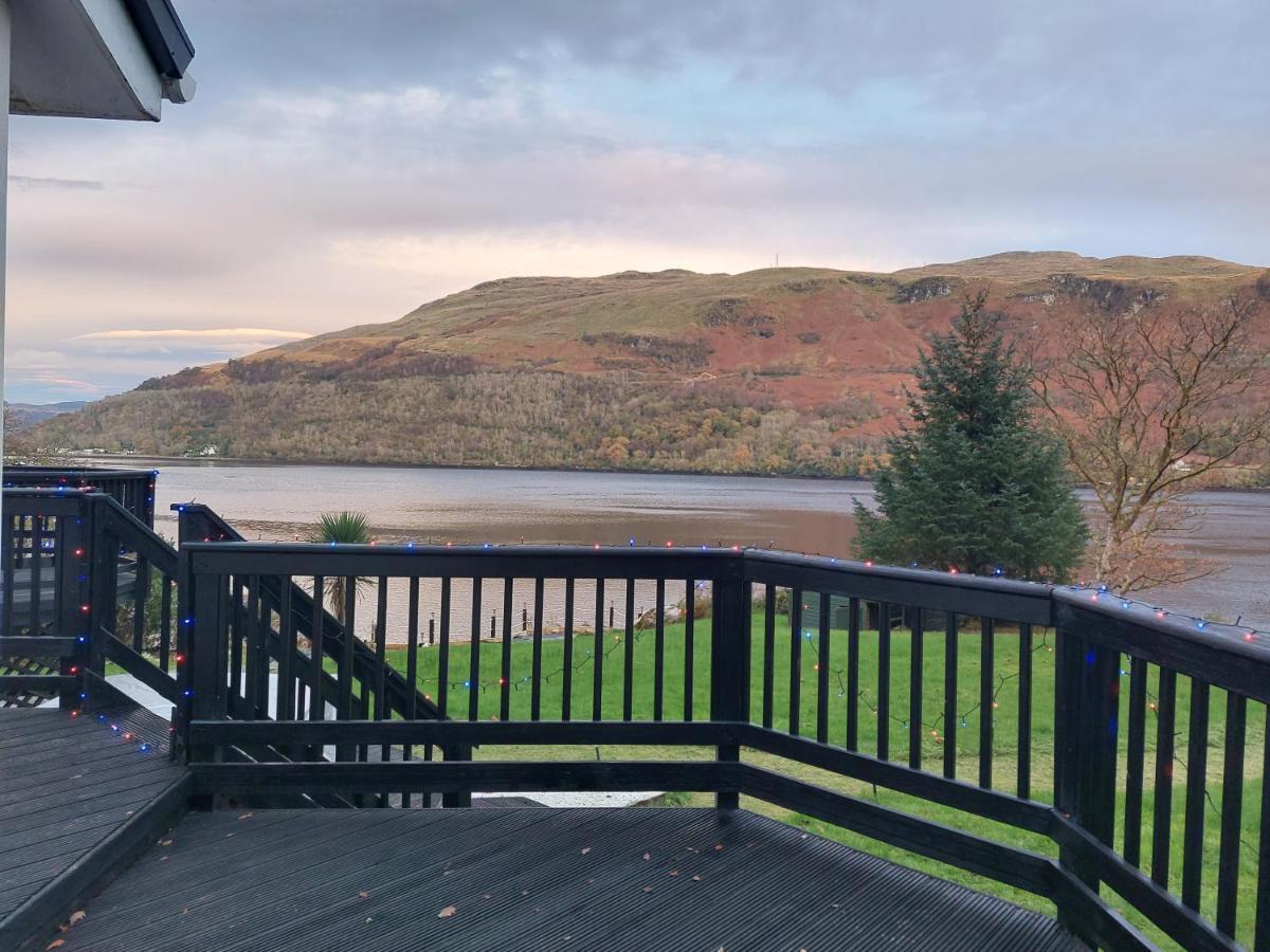 Waterside 3 Bed Cottage, Hot Tub, Sauna, Pvt Beach Arrochar Exteriör bild