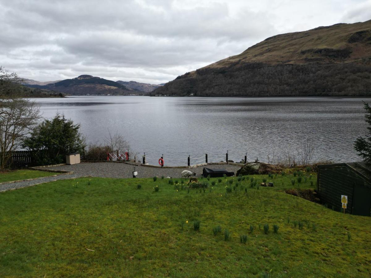 Waterside 3 Bed Cottage, Hot Tub, Sauna, Pvt Beach Arrochar Exteriör bild