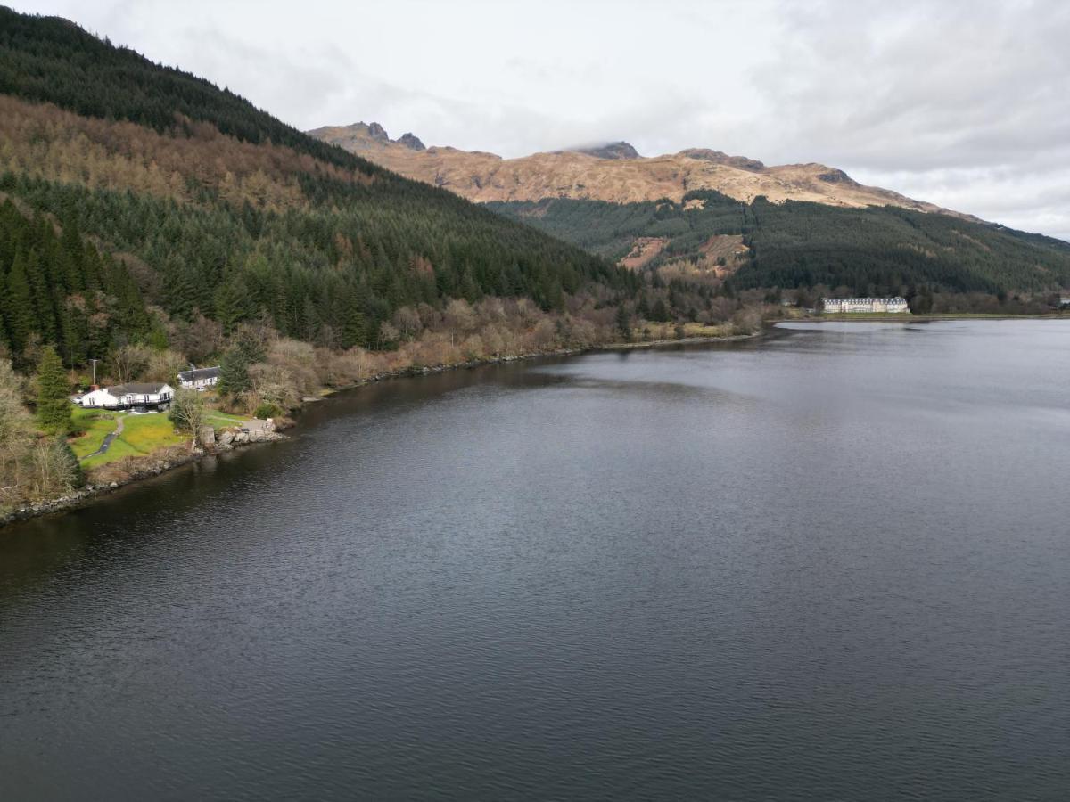 Waterside 3 Bed Cottage, Hot Tub, Sauna, Pvt Beach Arrochar Exteriör bild