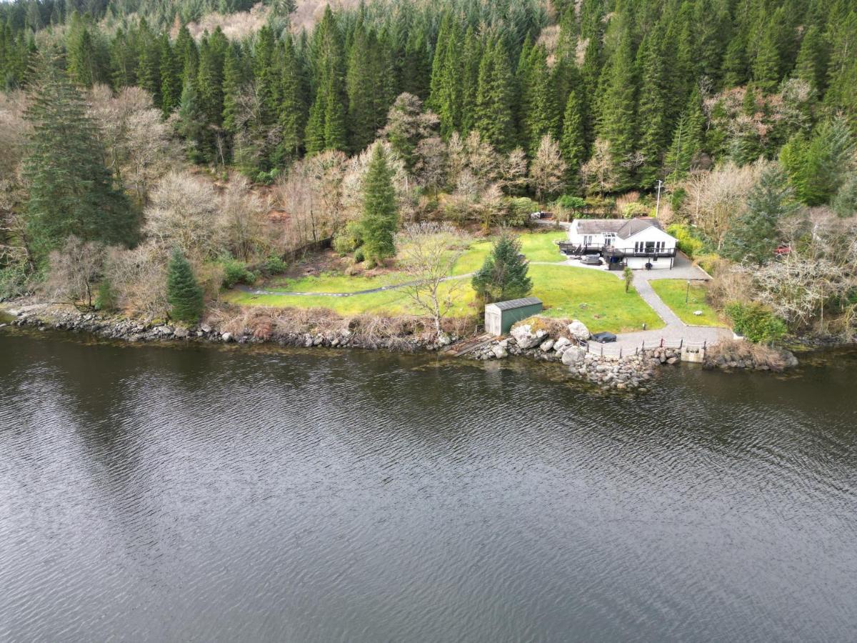 Waterside 3 Bed Cottage, Hot Tub, Sauna, Pvt Beach Arrochar Exteriör bild