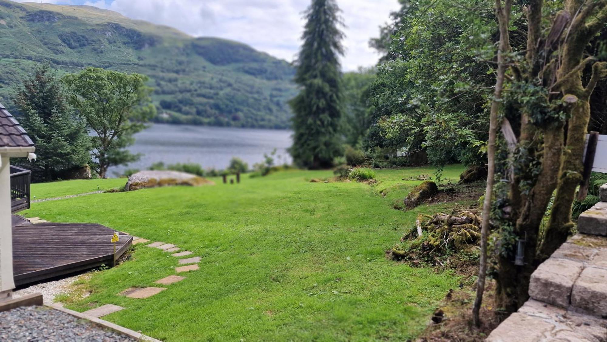 Waterside 3 Bed Cottage, Hot Tub, Sauna, Pvt Beach Arrochar Exteriör bild